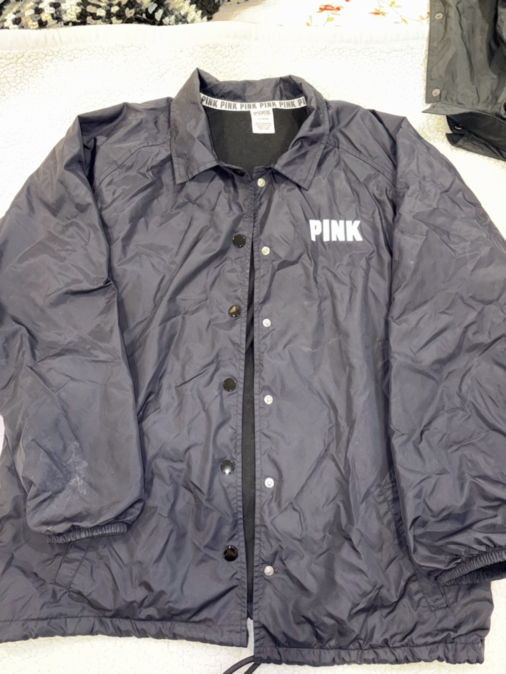 PINK by Victoria’s Secret Lightweight Coaches jacket - Black